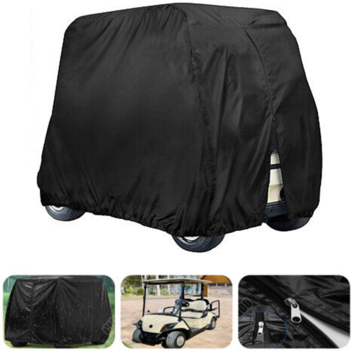 Wasserdichte Golf Cart Abdeckung für 2/4 Sozius Yamaha EZGO Cart Gehäuse Club Car - Bild 3 von 13