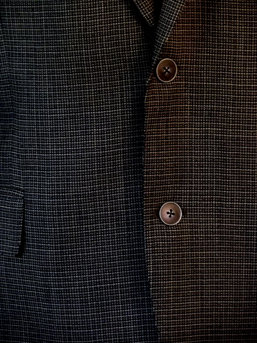Abrigo deportivo Peter Millar lana negra gris 2 botones, 42L, doble ventilación, hecho en Canadá - Imagen 4 de 7