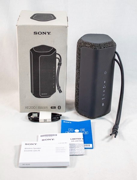 SONY SRSXE200 Black Portable X-Series Bluetooth Speaker | eBay