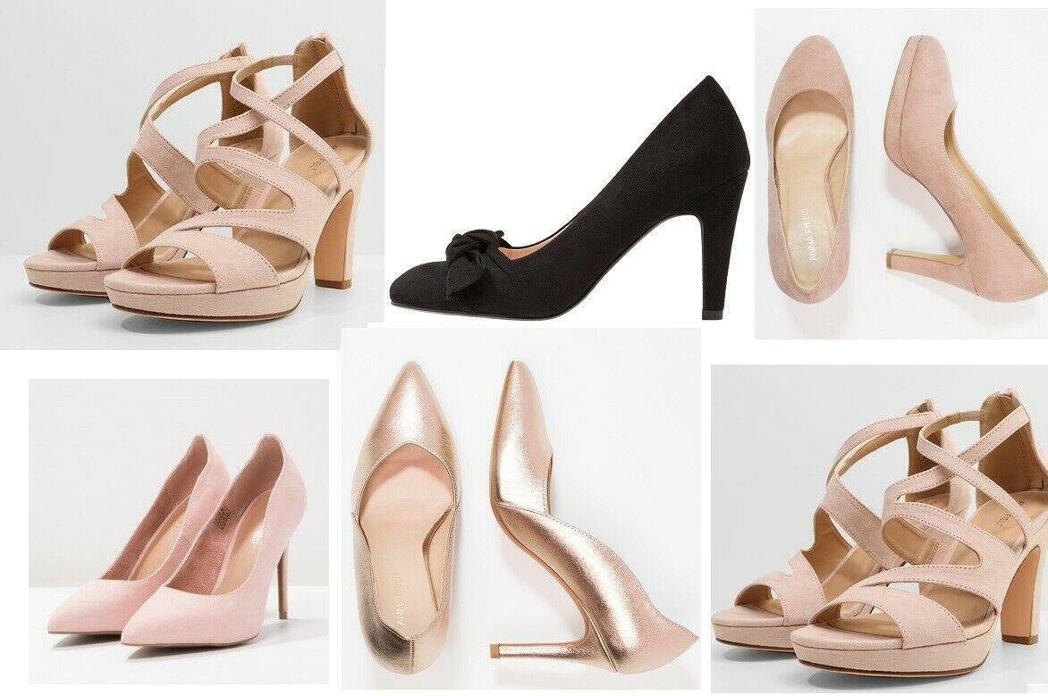 Sandalias de tacón mujer ANNA FIELD 36,37,38,39,40 restos