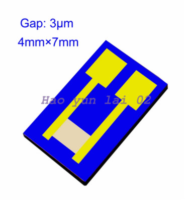 5PCS 3μm silicon-based interdigital electrode biogas humidity optical sensor #AM