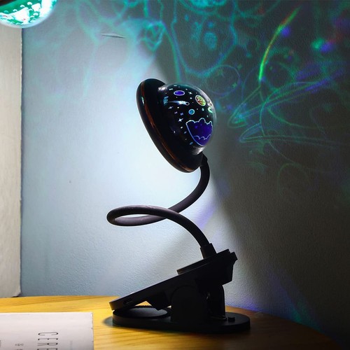 ACMHNC Klemmlampe Bett Kinder, USB Aufladbare Bettlampe Klemmleuchte kabello - Bild 6 von 6