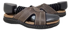 Dockers Men's Sunland Slip On Comfort Slide Sandals Brown Size:10 165PQ