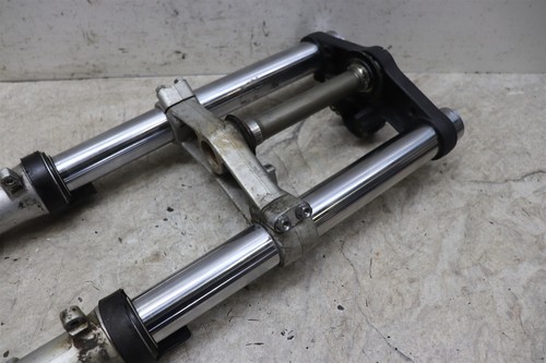 2003-2004 Honda CBR600RR Front End Suspension Fork Set Triple Tree - Picture 12 of 13