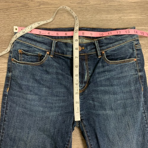 Ann Taylor Jeans Womens Size 00 Slim Crop Modern Fit Raw Hem Denim Stretch Pants - 第 6/9 張圖片