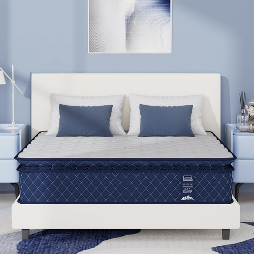 12" 14" 10" Hybrid Mattress Twin Full Queen King Gel Memory Foam Spring in a Box - Picture 31 of 46