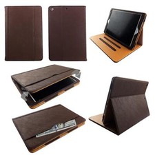 Brown Leather Case For iPad Air 3, Pro 10.5", 10.2'' 9th Gen, 8th Gen & 7th Gen