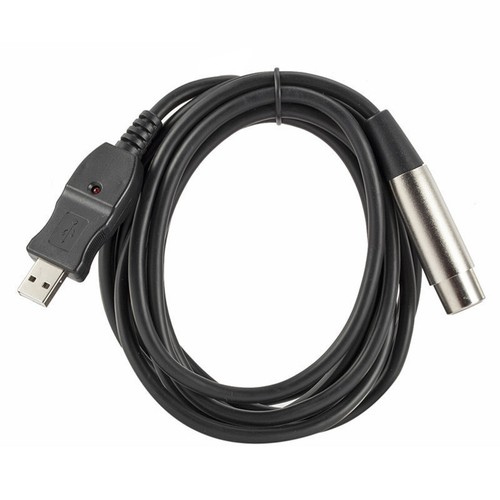 3M USB Male to XLR Female Microphone Link Cable For PS2/PS3/WII/XBOX hosts - Picture 3 of 11