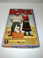 VINTAGE POPEYE COLORFORMS PLAY SET IN BOX
