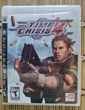 Time Crisis 4  (Sony PlayStation 3, 2007) Bandai Brand New Factory Sealed