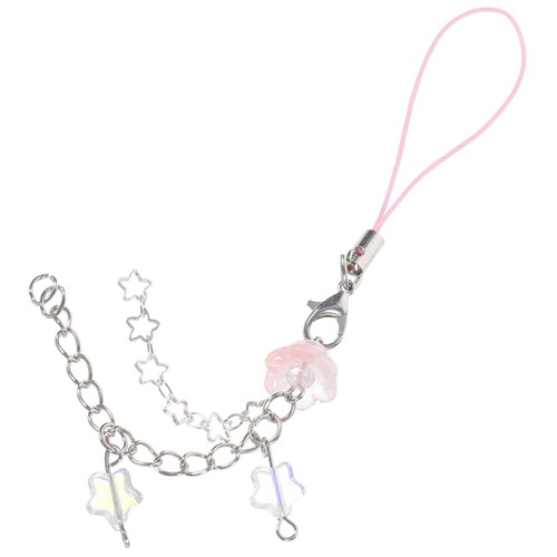 Łańcuszek do telefonu komórkowego Brelok Panna Naszyjnik do telefonu Koraliki Telefon Charm Kawaii
