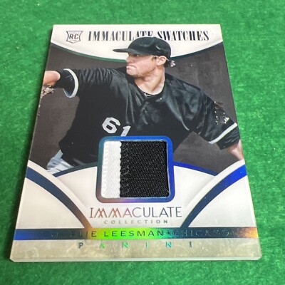 2014 Panini Immaculate Collection - Immaculate Swatches #77 Charlie Leesman /99