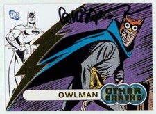 SIGNED Jose Luis Garcia Lopez 2009 Rittenhouse JLA Archives Card # OE2 Batman