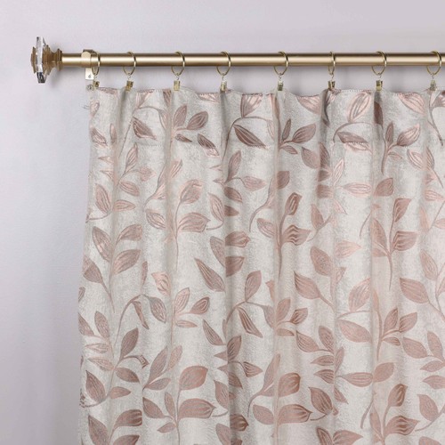Leaves Washable Room Darkening 52" Back Tabs Blackout Curtains, Set of 2 - Picture 28 of 156