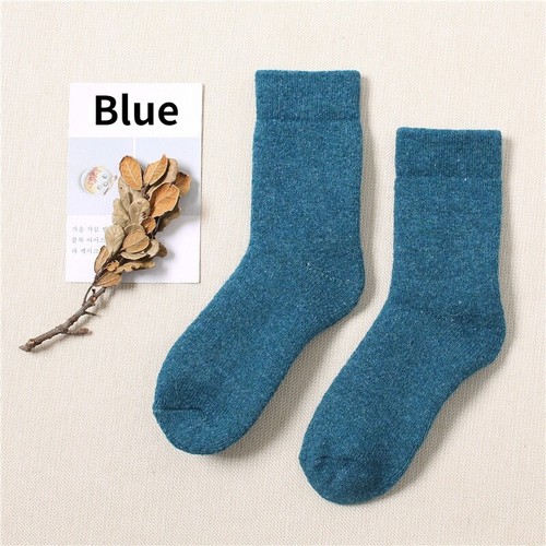 3 Pair Women Wool Blend Sherpa Fleece Lining Socks Thick Thermal Winter Warm - Picture 8 of 22