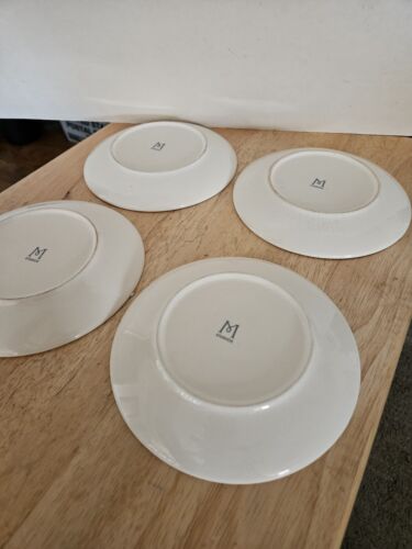 VTG Rae Dunn M Studios Chirp Chick Yellow Lot Bowls & Plates Lot Of 8 - Picture 15 of 19