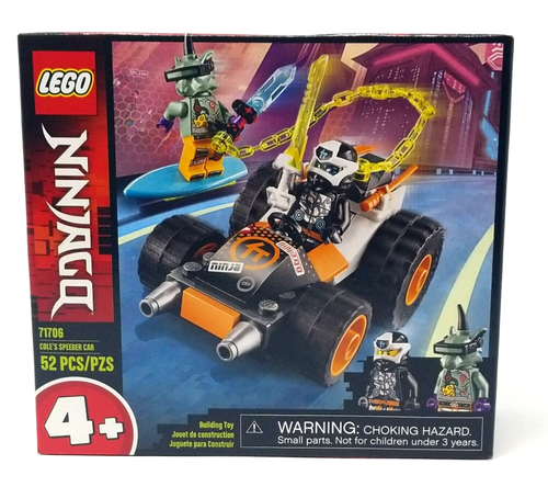 Lego 71706 Ninjago Cole's Speeder Car Building Toy - Picture 1 of 10