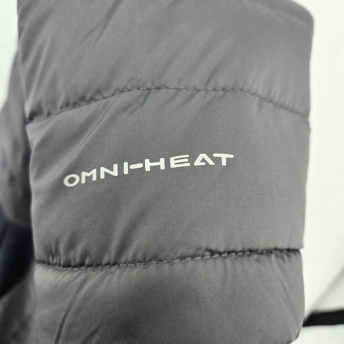 Columbia Men's Powder Lite II Omni Heat Insulated Jacket Gray Black XXL NWT - Picture 3 of 10