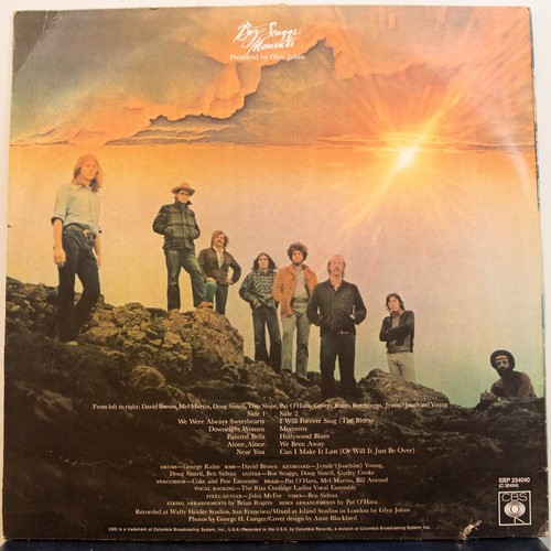 BOZ SCAGGS - MOMENTS - Vinyl LP - CBS Records - 1971 - VG - FREE POSTAGE (1545) - Picture 4 of 5