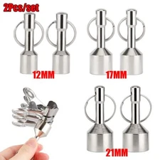 Keychain Neodymium Magnet for Testing Brass, Gold, Silver, Coins, Ferrous Metals