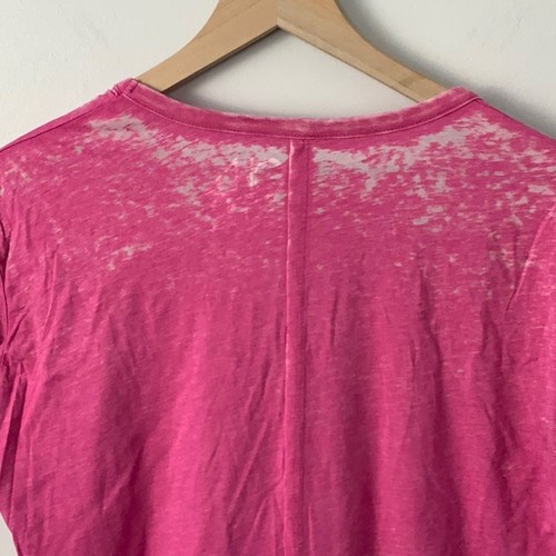 NEW Chaser Oversized Pink Have A Margarita Burnout Graphic Tee Soft Size XS - Picture 8 of 10