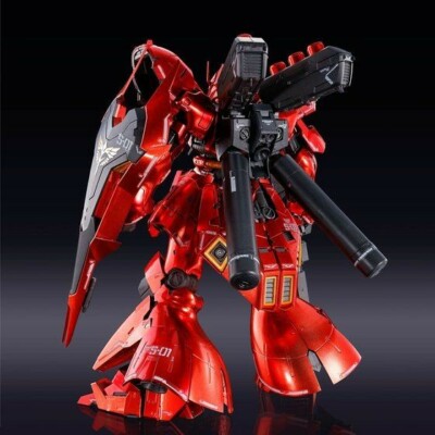 ロボット RG MSN-04 SAZABI [SPECIAL COATING] Bandai RG MSN-04 Sazabi Special Coating 1/144 Scale Model