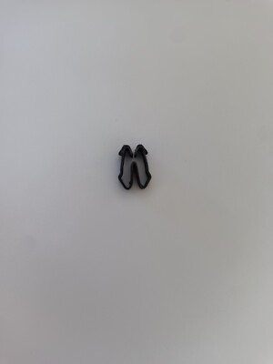 Halteklammer Haltefeder ersetzt VW 6Q0601175 Seat VW Polo Radkappen Carbon