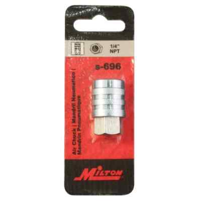 Milton S696 Kwik-Grip Safety Air Chuck, 1/4'' NPT
