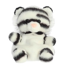 Aurora - Palm Pals - 6" Kira White Tiger Adorable Stuffed Animal