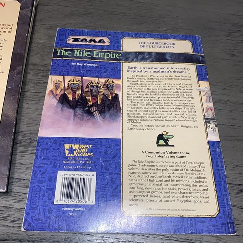 TORG Book Lot Sourcebooks Rule book Worldbooks 7 Books As Is - Imagen 17 de 19