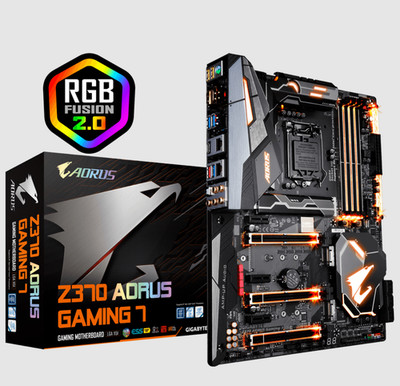 GIGABYTE Z370 AORUS Gaming 7 Intel LGA1151 ATX 3xM.2 *PARTS ONLY 3 BENT CPU PINS