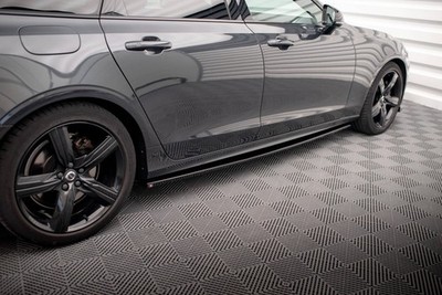 Maxton Design Seitenschweller Ansatz (Paar) passend für Volvo V90 / S90 R-Design