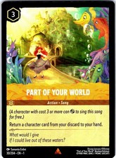 Part of Your World 30/204 Rare The First Chapter Lorcana Near Mint