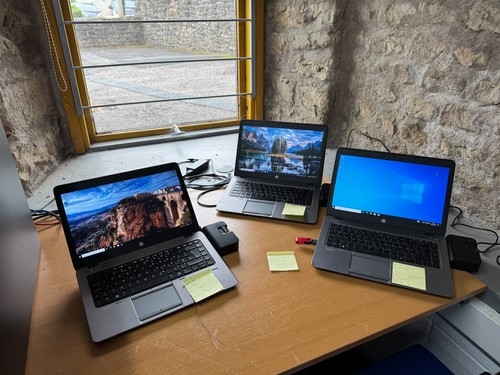 Hp Elitebook 745 G2 Laptop, Windows 10 Pro, AMD A6 PRO@2.2ghz,240gb SSD,8GB Ram, - Afbeelding 4 van 5