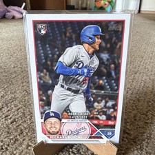 Topps 2024 Update Series Michael Busch RC Rookie Card #USC40 Los Angeles Dodgers. rookie card picture