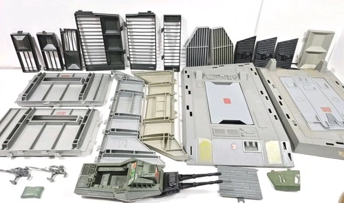 Headquarters Command Center G.I. Joe 1983 Hasbro Vintage Playset Parts Lot