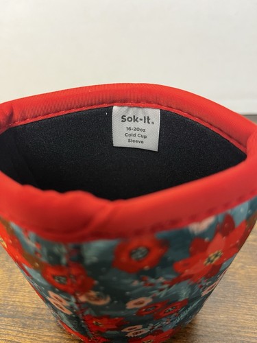 Sok It JavaSok Cold Cup Sleeve Bohemian Sun - Small Java Sok Coffee NEU - Bild 5 von 9