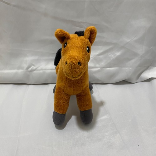 Melissa and Doug Hayward Horse Stuffed Plush Toy Brown and Black 8 Inch X 8 Inch - Picture 5 of 5