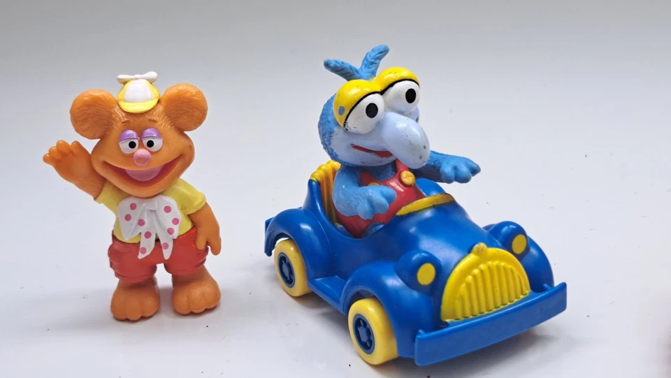 Lote de figuras de bebés Muppet - ¡Fozzie, Kermit, Gonzo y Miss Piggy! Foto 2 de 4