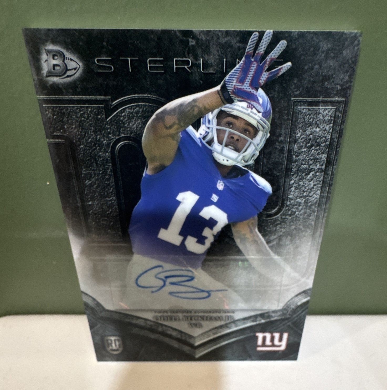 Odell Beckham Jr #BSA-OB 2014 Bowman Sterling Football Autographs