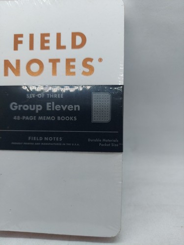 Field Notes "Group Eleven" Limited Edition SEALED 3-Pack Memo Notizbücher - Bild 3 von 7