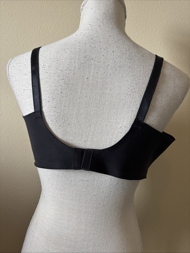 WARNER'S Black Lightly Padded Underwire Bra Style #01356 Size 40D - Picture 3 of 5