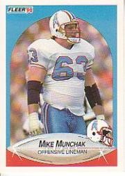 1990 Fleer #134 Mike Munchak - FB