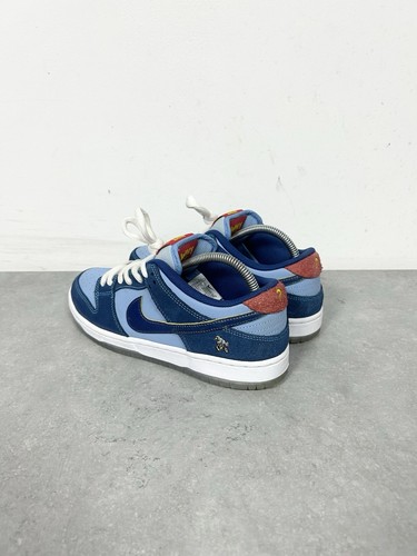Nike SB Dunk Low PRM Why So Sad? Size UK 6.5 US 7.5 DX5549 400 Boxed light blue - Picture 5 of 8