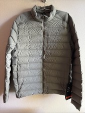 Lululemon Navigation Stretch 700-Fill Down Jacket Puffer Green Mens MED 248