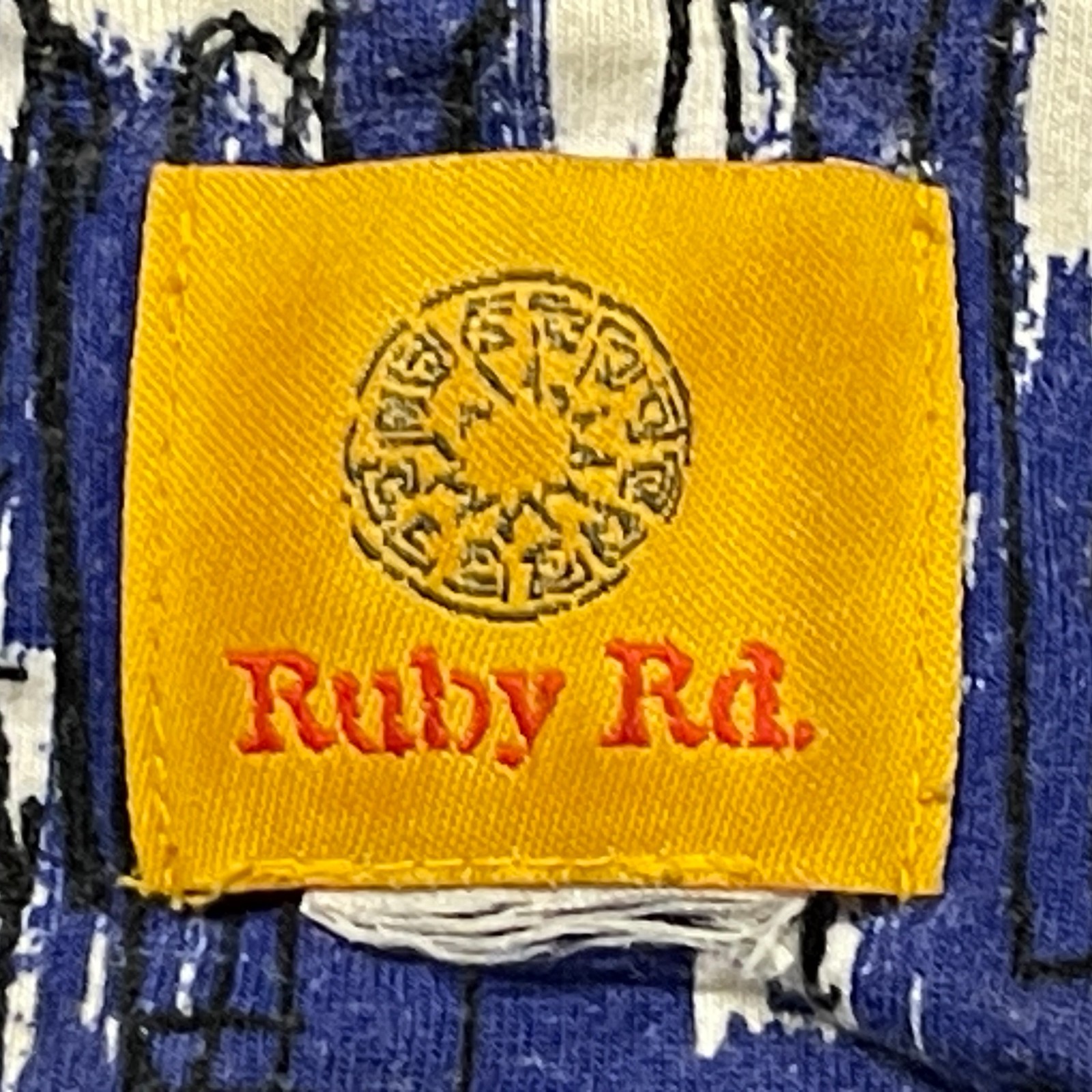 Ruby Rd. Blouse Top Womens Multicolor Geometric S… - image 4