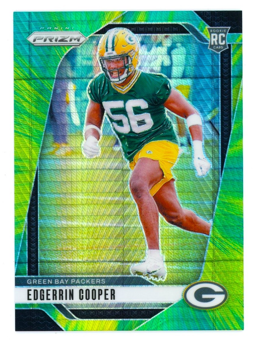 2024 Panini Prizm Hyper Edgerrin Cooper 163/180 Rookie Card #331 Packers RC SP