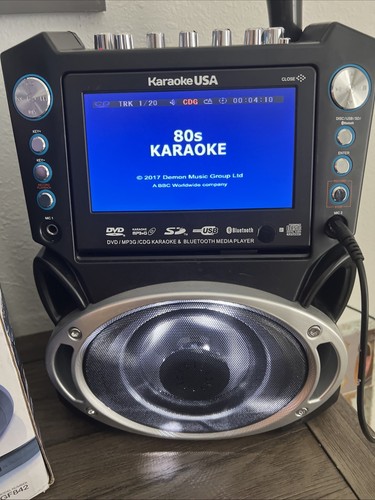 Máquina de karaoke con pantalla de letras de 7". CD+G, DVD, MP3+G, MP3, CD & US... - Imagen 7 de 24