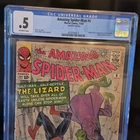 Amazing Spider-Man 6 CGC 0.5 Marvel First Appearance of Lizard