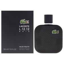 Lacoste Eau De Lacoste L.12.12 Noir by Lacoste for Men - 3.3 oz EDT Spray